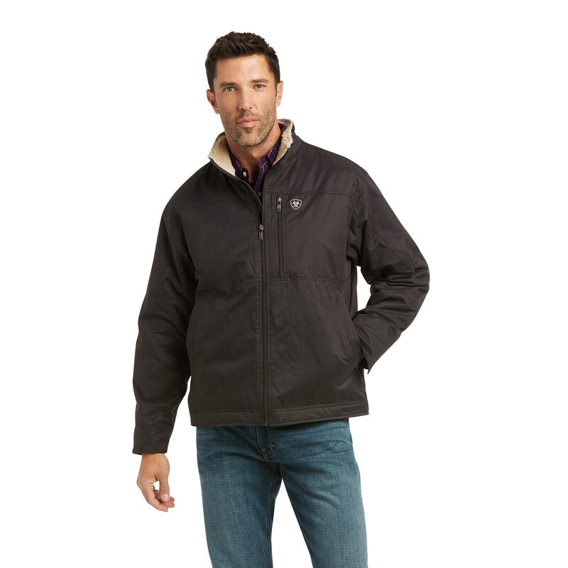Ariat Jacke Herren - Grizzly Canvas Schwarz ( OFLJE-7965 )